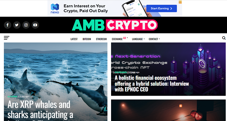 TOP 10 website tin tức crypto, coin mới nhất, nhanh nhất, uy tín, chất lượng nên theo dõi. AMBCrypto